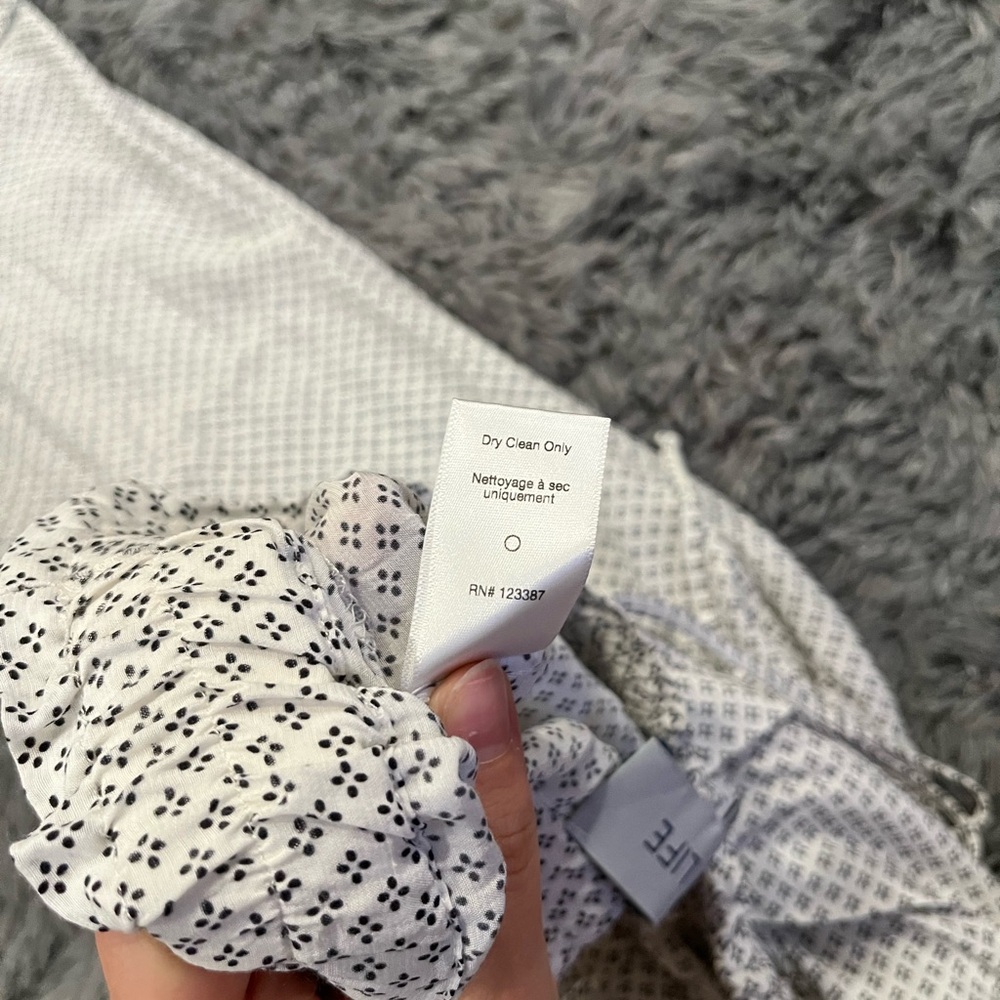 Patterned Drawstring Pants - image 4